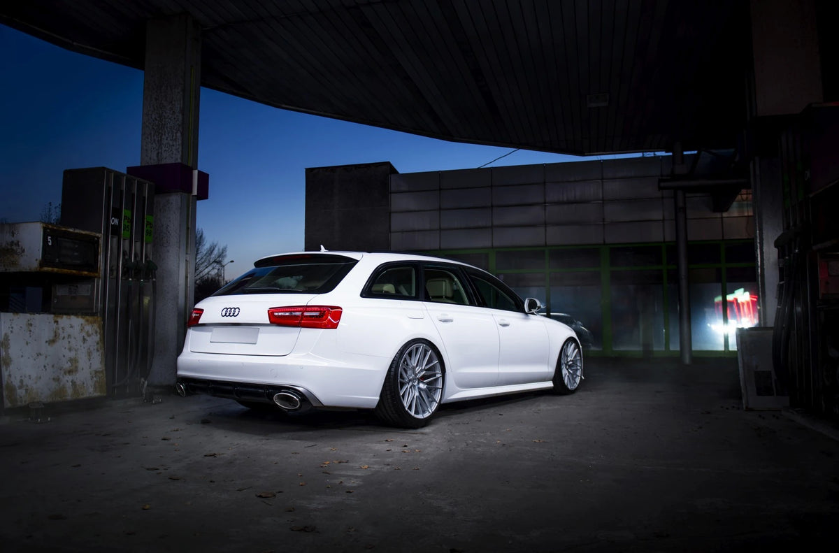 Alu kola Audi A6 S6 RS6 Japan Racing JR38 Silver Machined Face