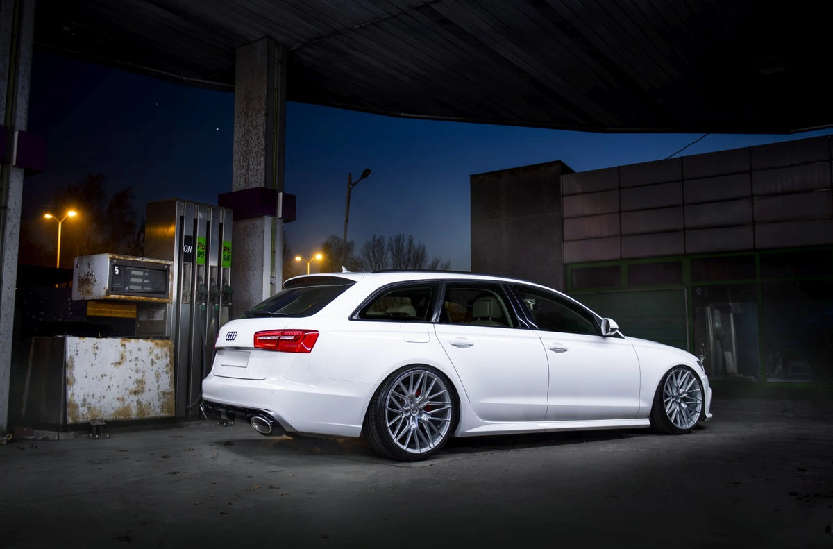 Alu kola Audi A6 S6 RS6 Japan Racing JR38 Silver Machined Face