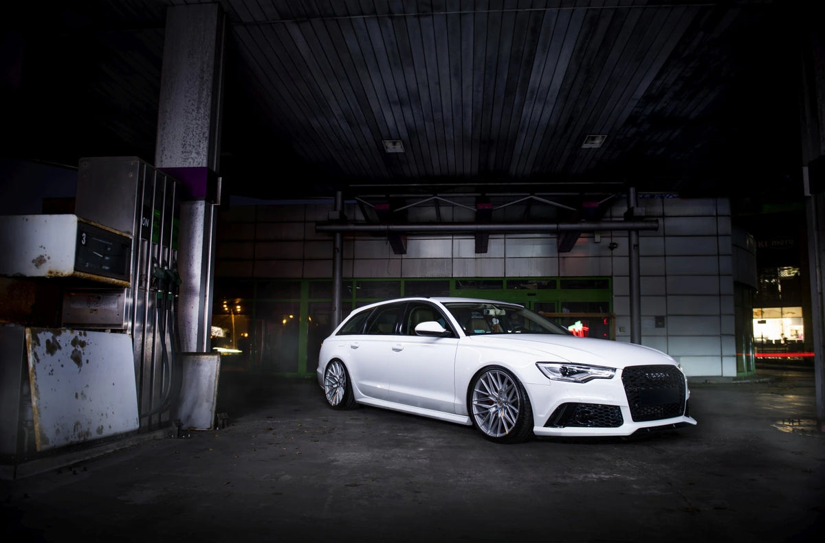 Alu kola Audi A6 S6 RS6 Japan Racing JR38 Silver Machined Face