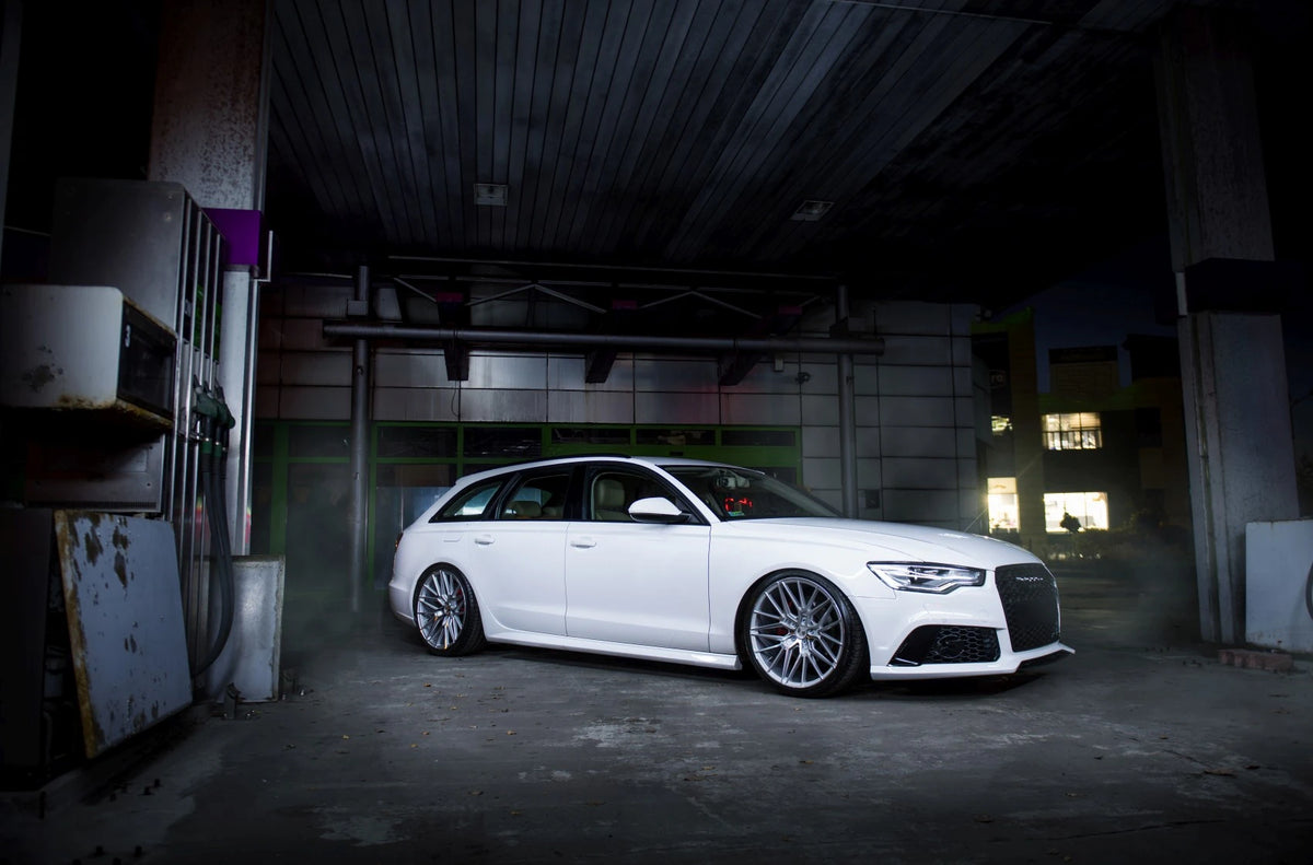 Alu kola Audi A6 S6 RS6 Japan Racing JR38 Silver Machined Face