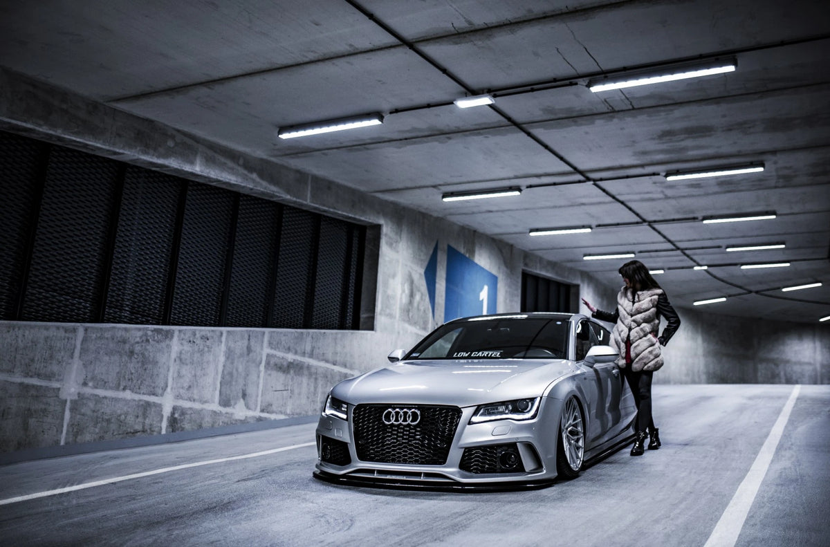 Alu kola Audi A7 S7 RS7 Japan Racing JR38 Silver Machined Face