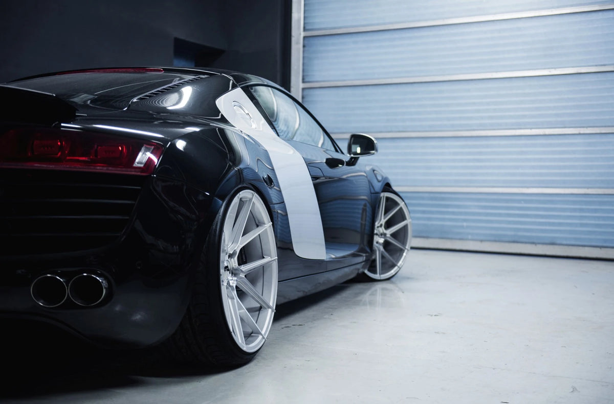 Alu kola Audi R8 Japan Racing JR30 Silver Machined Face
