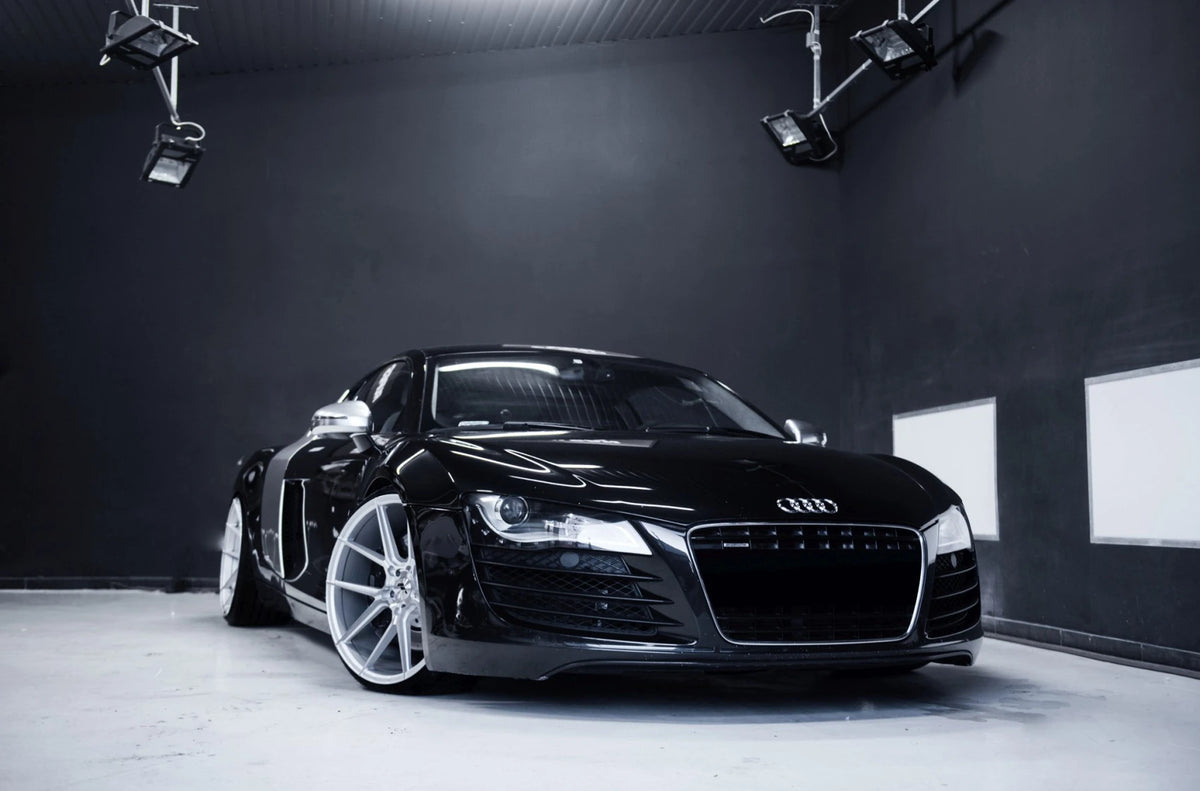 Alu kola Audi R8 Japan Racing JR30 Silver Machined Face