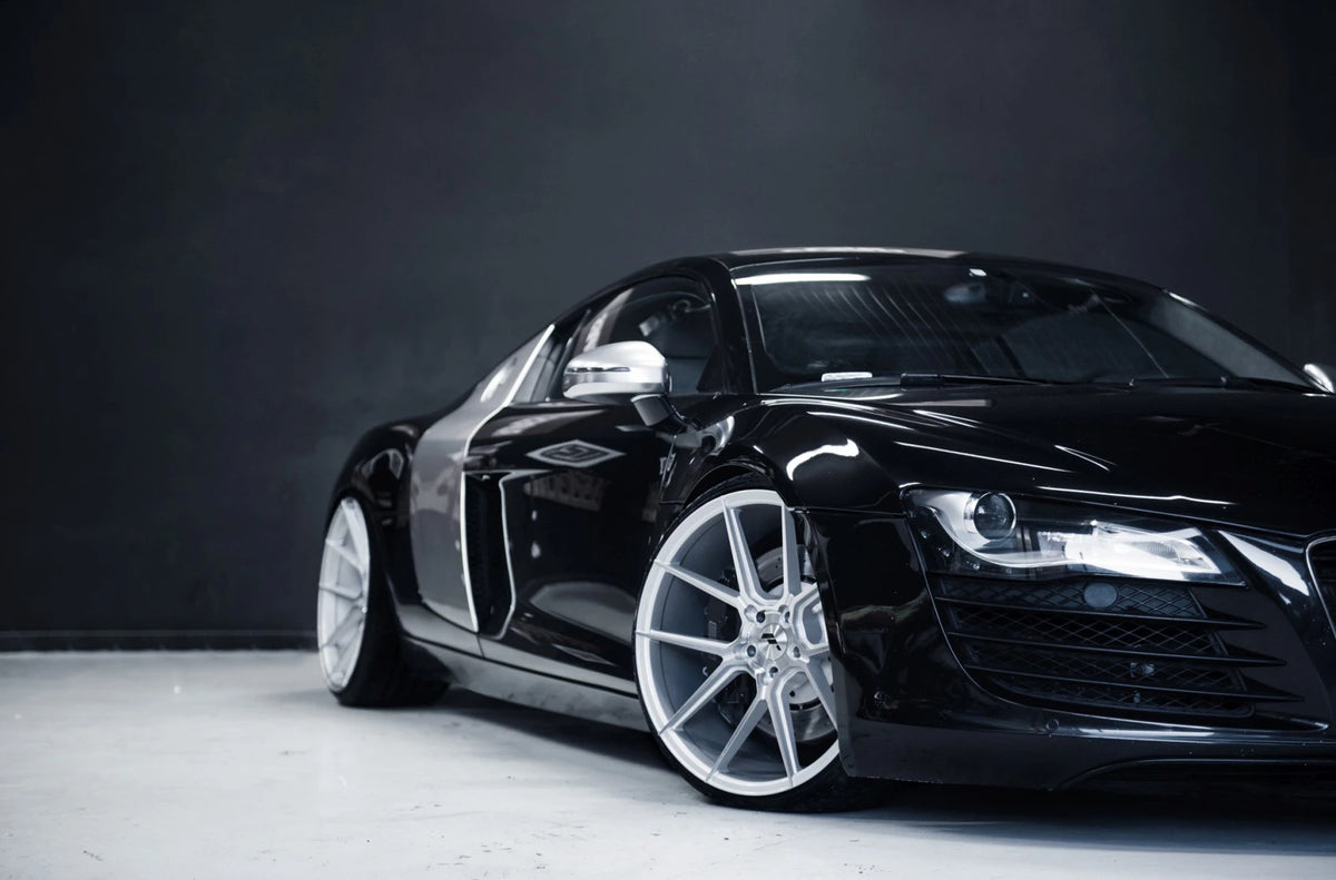 Alu kola Audi R8 Japan Racing JR30 Silver Machined Face