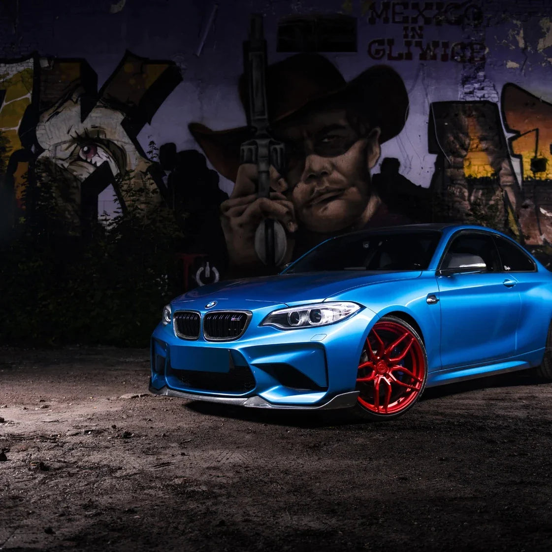 Alu kola BMW 2 M2 Concaver CVR3 Matt Candy Apple Red