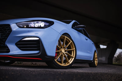 Cerchi in lega Japan Racing SL-02 8x18 5x112 ET35 72.6 Oro