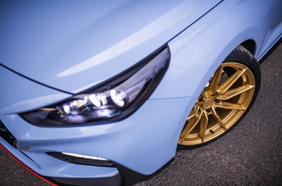 Cerchi in lega Japan Racing SL-02 8x18 5x112 ET35 72.6 Oro