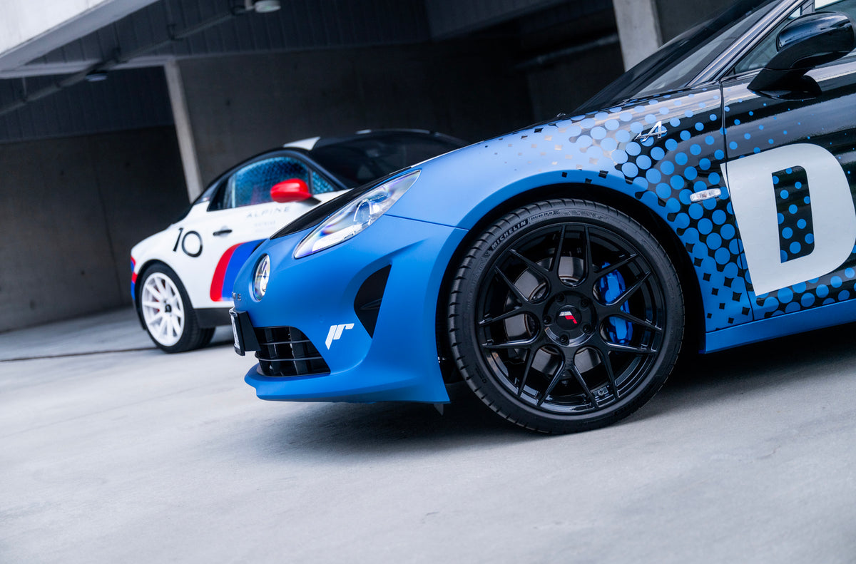 Alu kola Alpine A110S Japan Racing JR11 White