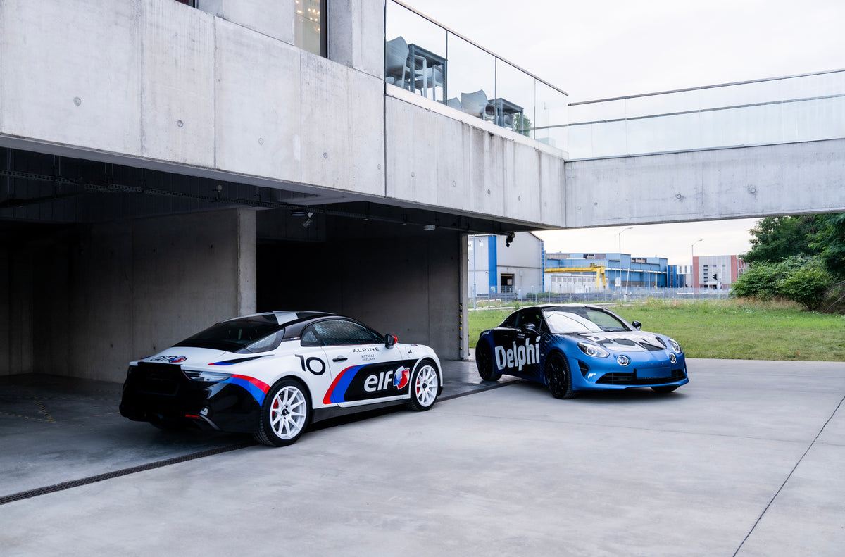 Alu kola Alpine A110S Japan Racing JR11 White