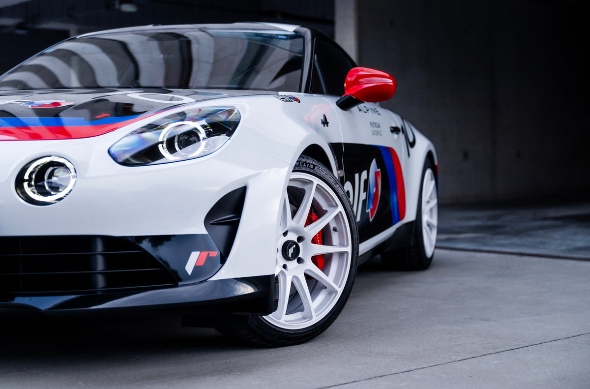 Alu kola Alpine A110S Japan Racing JR11 White