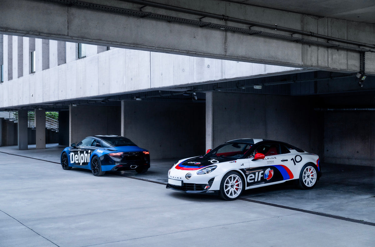 Alu kola Alpine A110S Japan Racing JR11 White