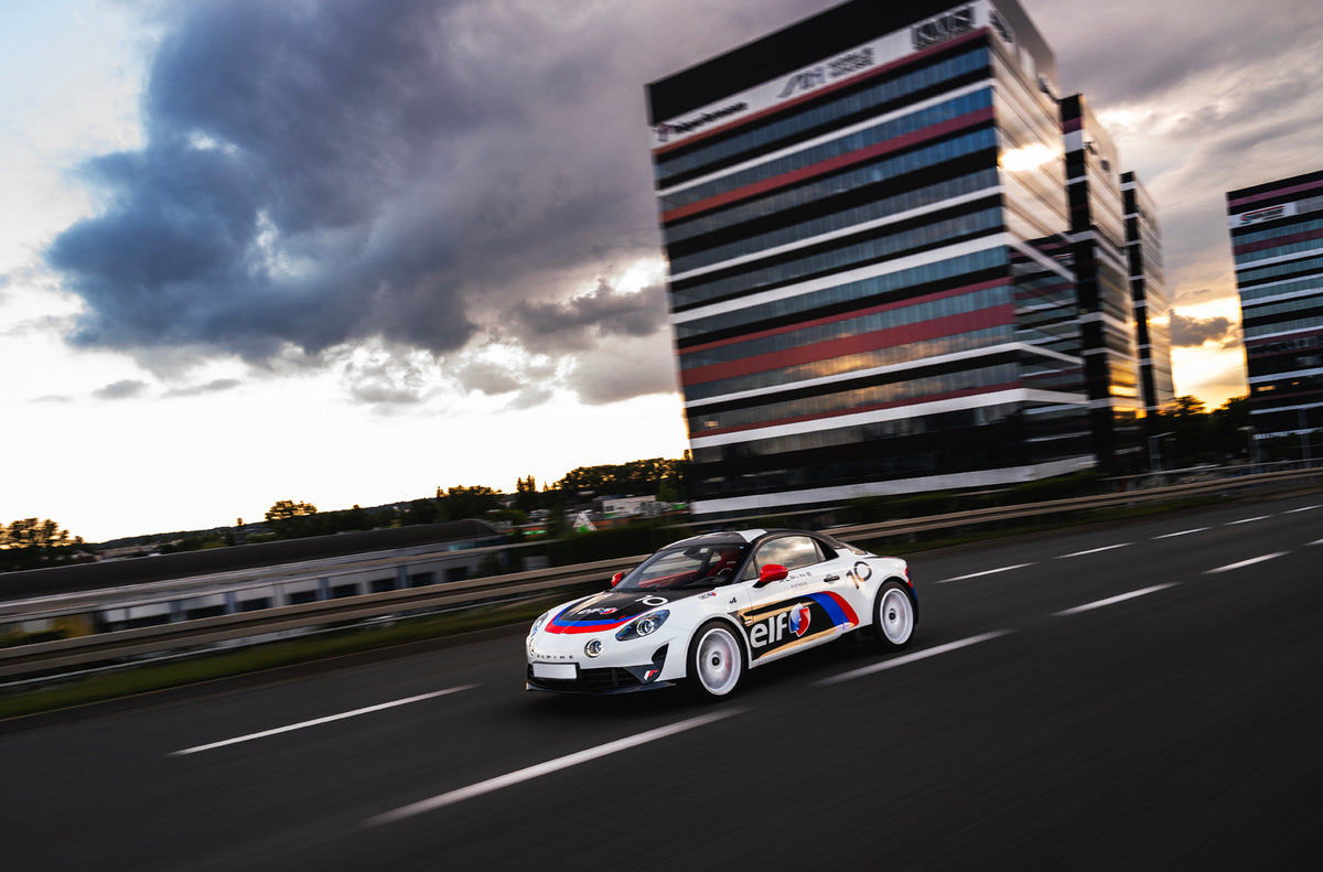 Alu kola Alpine A110S Japan Racing JR11 White