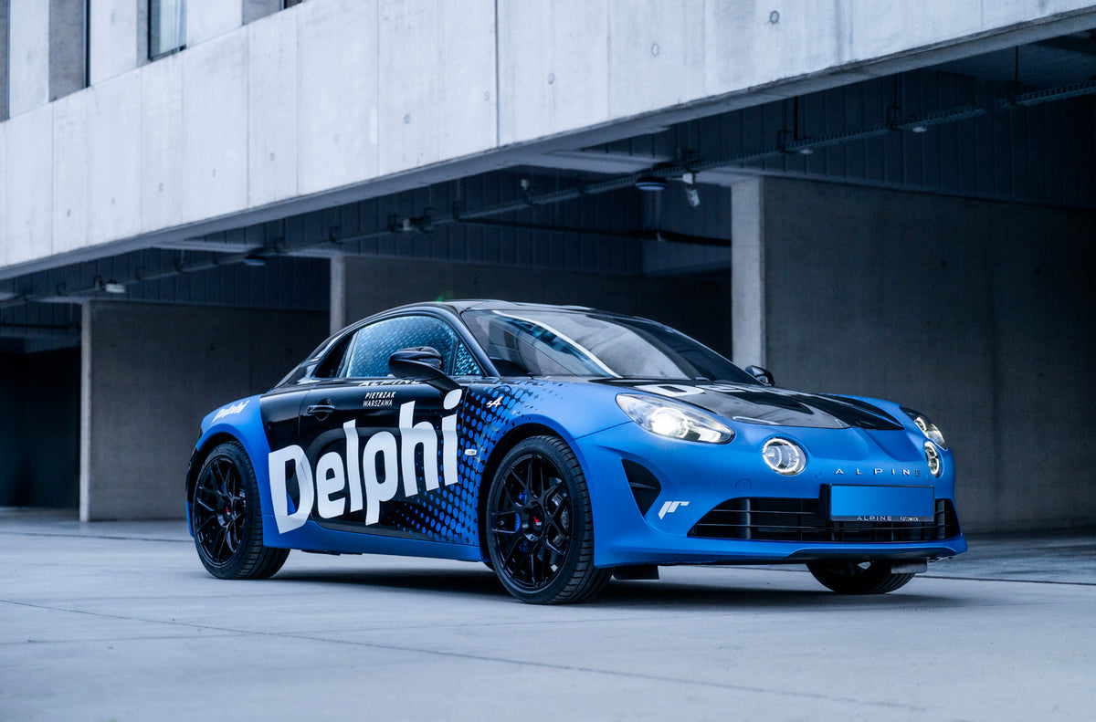 Alu kola Alpine A110S Japan Racing JR11 White