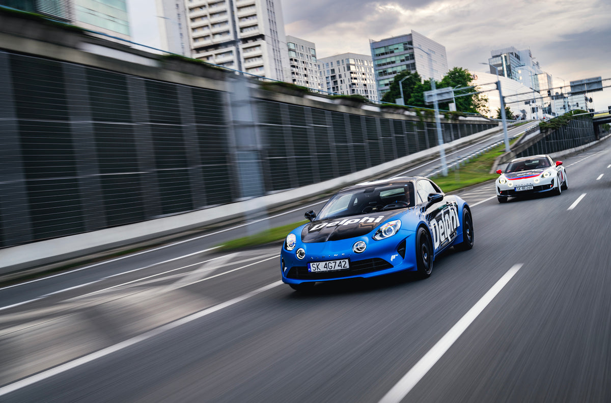 Alu kola Alpine A110S Japan Racing JR11 White