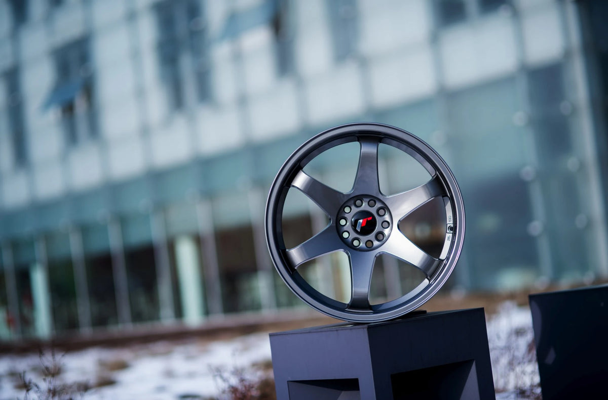 Llantas de aleación Japan Racing JR3 7x15 4x100 ET40 67.1 Gris