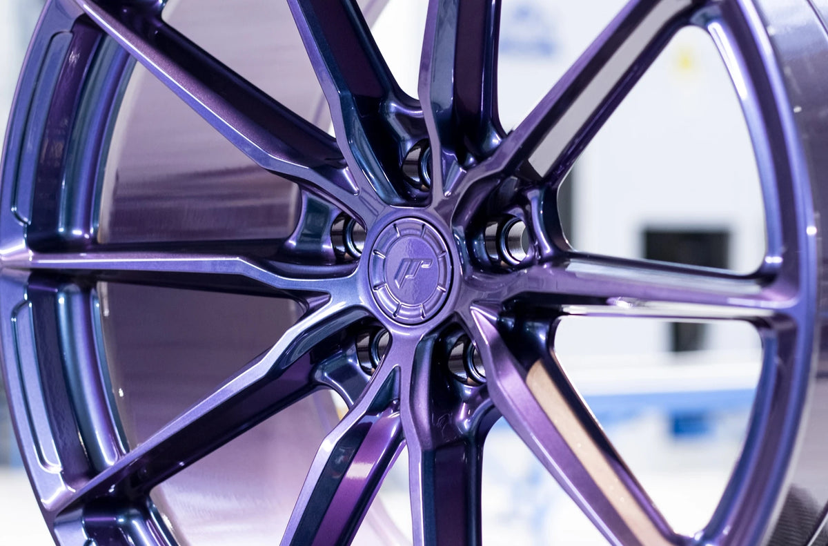 Alu kola Japan Racing JR37 Gloss Blue Purple Chameleon