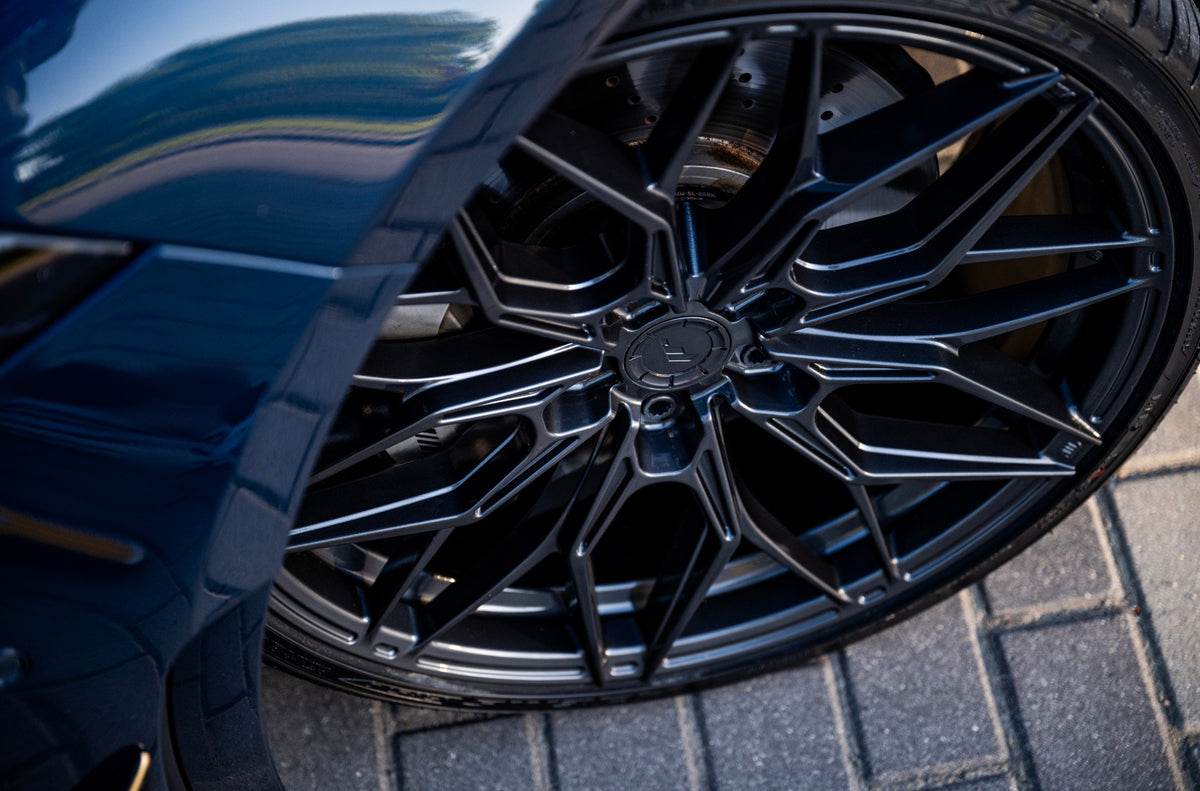 Alu kola Mercedes-Benz A Class / A35 / A45 Japan Racing JR46 Hyper Gray