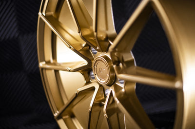 Cerchi in lega Japan Racing SL-02 8x18 5x112 ET35 72.6 Oro