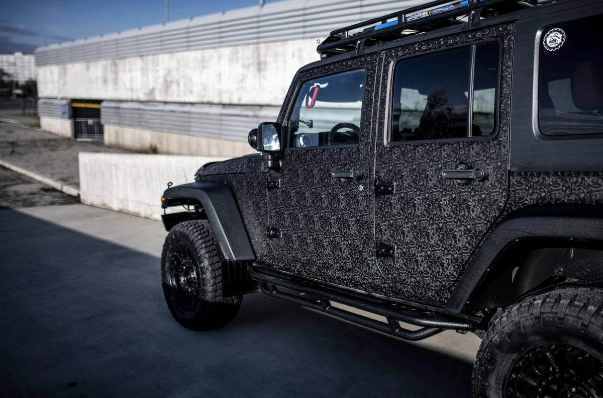 Alu kola Jeep Wrangler Japan Racing JRX10 Matt Black
