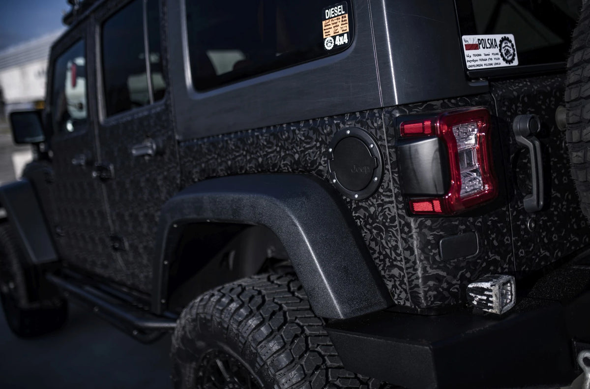 Alu kola Jeep Wrangler Japan Racing JRX10 Matt Black
