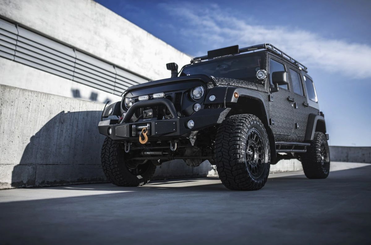 Alu kola Jeep Wrangler Japan Racing JRX10 Matt Black