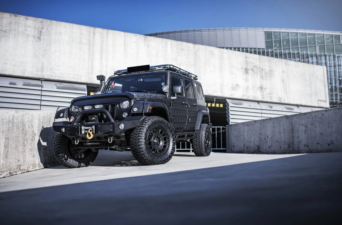 Alu kola Jeep Wrangler Japan Racing JRX10 Matt Black
