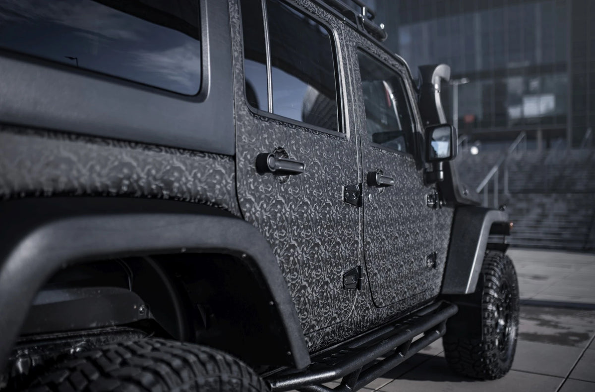 Alu kola Jeep Wrangler Japan Racing JRX10 Matt Black