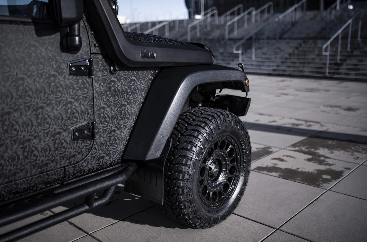 Alu kola Jeep Wrangler Japan Racing JRX10 Matt Black