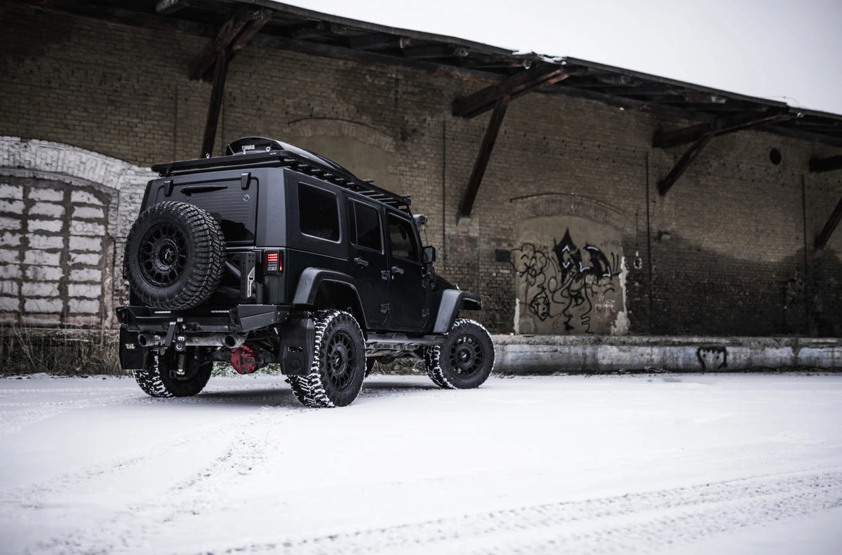 Alu kola Jeep Wrangler Japan Racing JRX10 Matt Black