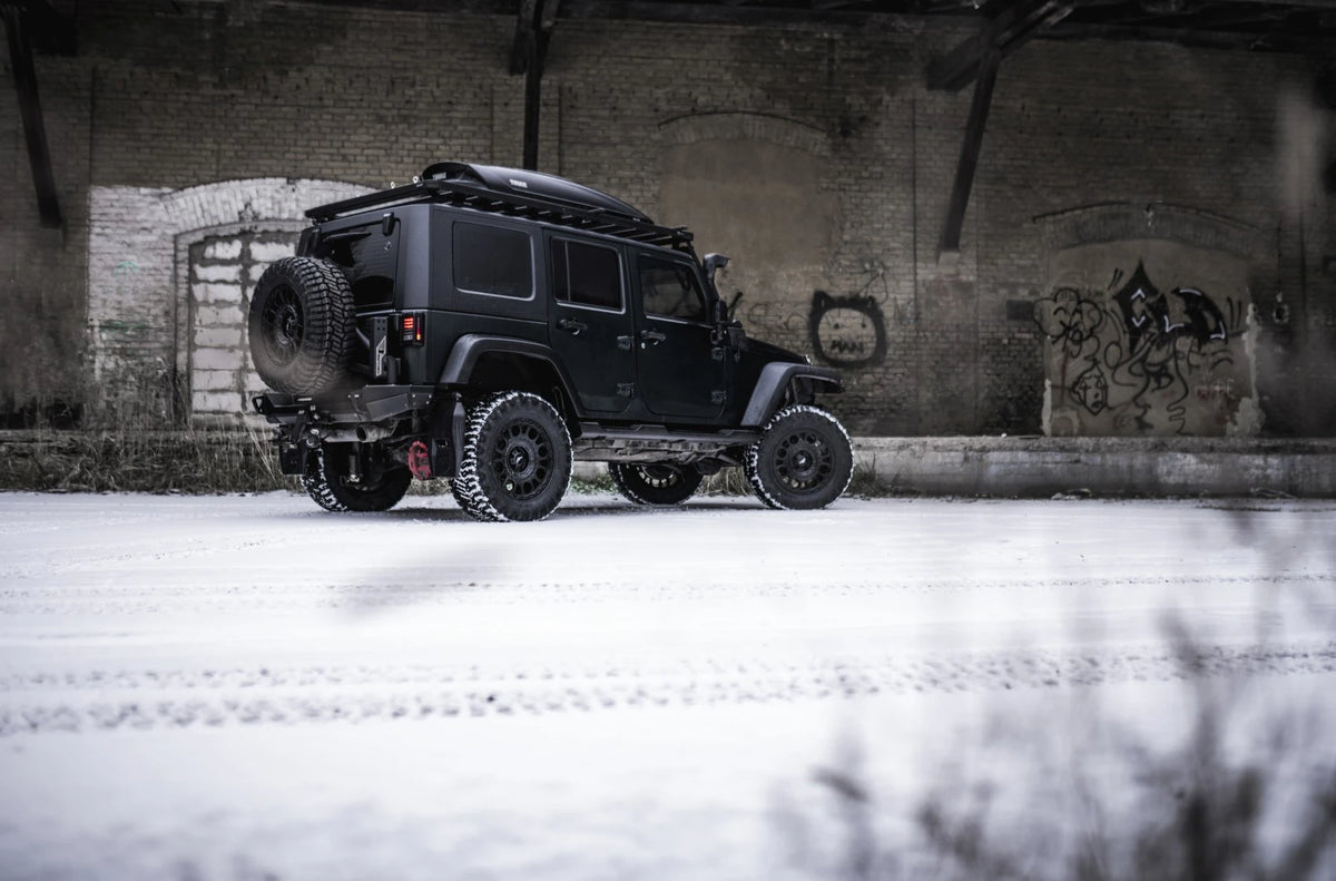Alu kola Jeep Wrangler Japan Racing JRX10 Matt Black