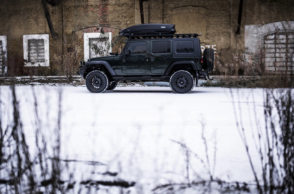 Alu kola Jeep Wrangler Japan Racing JRX10 Matt Black