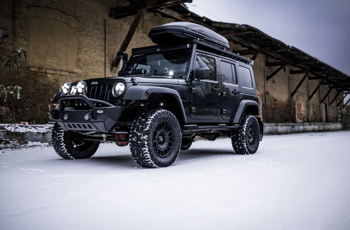 Alu kola Jeep Wrangler Japan Racing JRX10 Matt Black