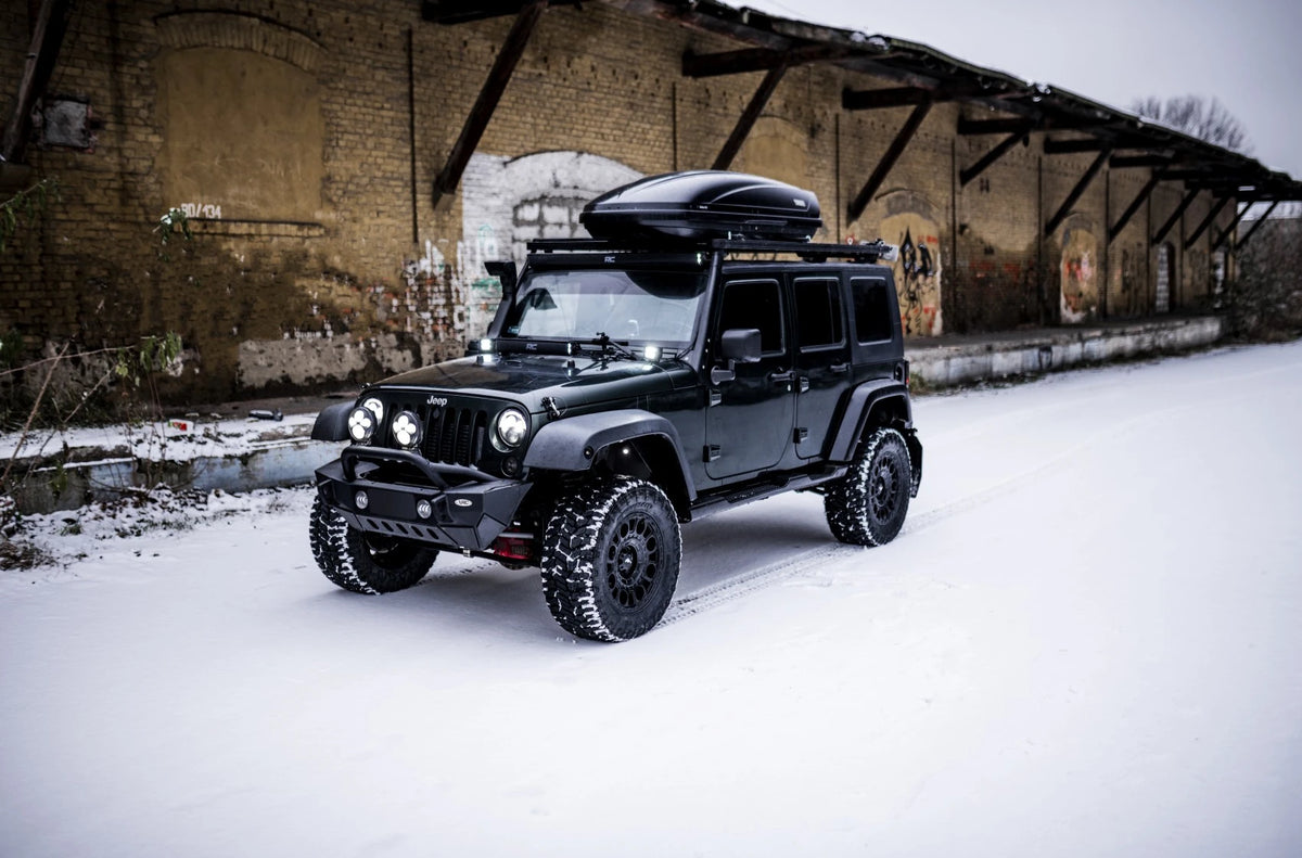 Alu kola Jeep Wrangler Japan Racing JRX10 Matt Black