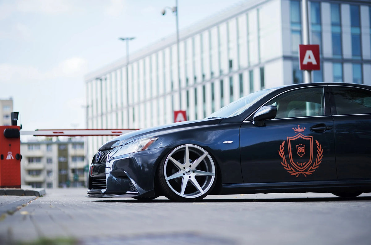 Alu kola Lexus IS ISF Japan Racing JR20 Silver Machined Face
