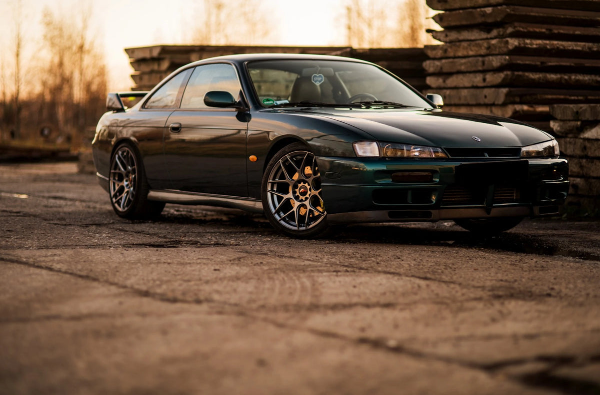 Alu kola Nissan S14 Japan Racing JR18 Hyper Black