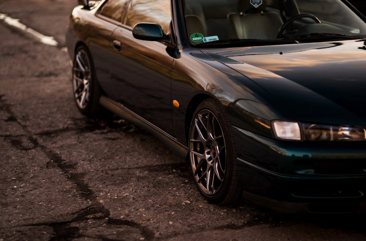 Alu kola Nissan S14 Japan Racing JR18 Hyper Black