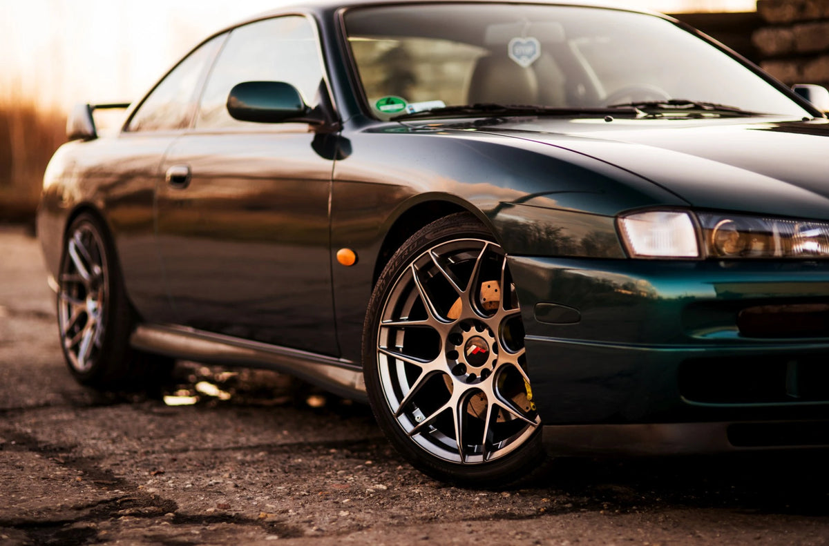 Alu kola Nissan S14 Japan Racing JR18 Hyper Black