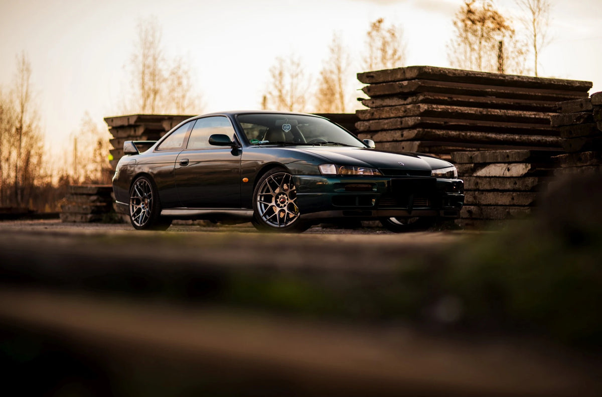 Alu kola Nissan S14 Japan Racing JR18 Hyper Black