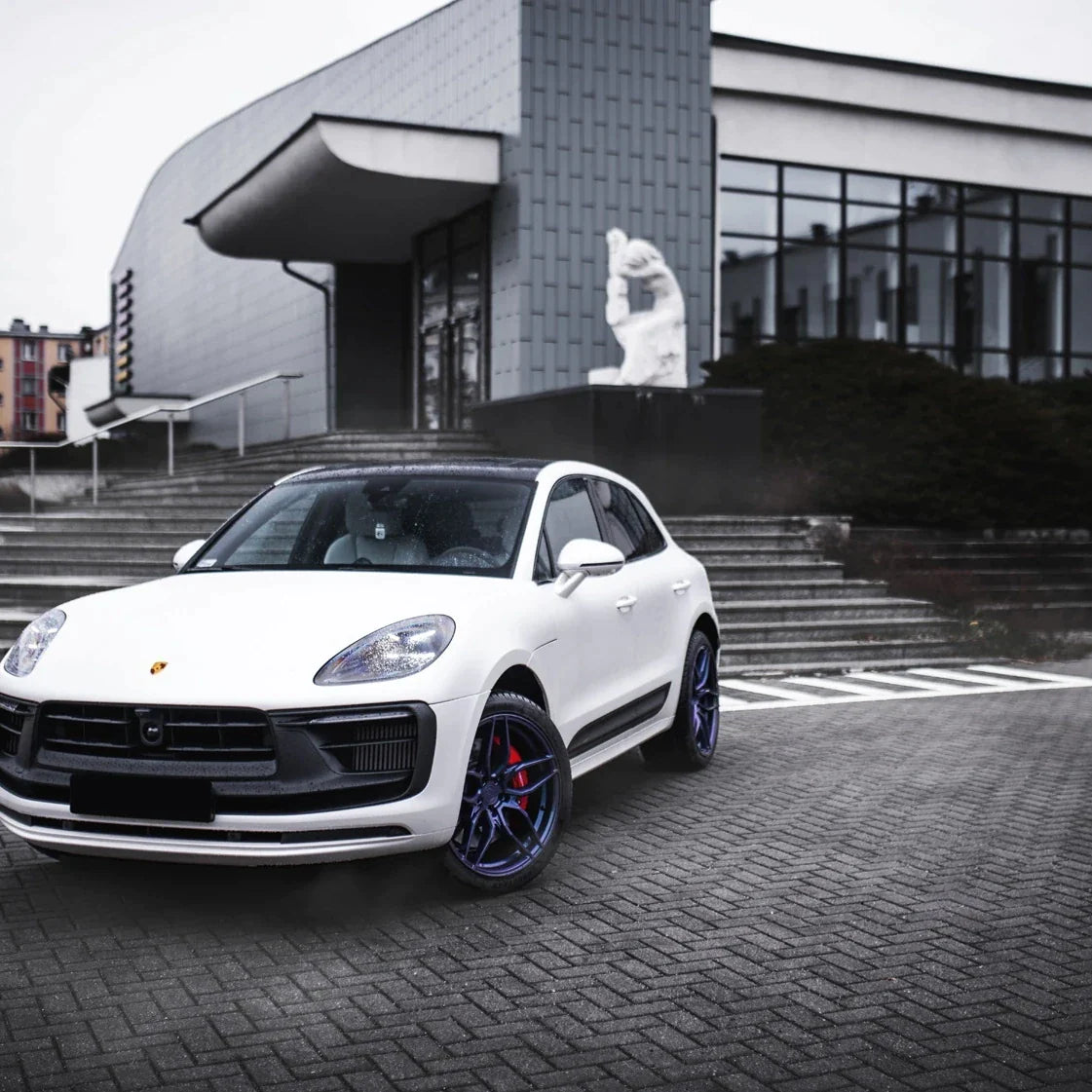 Alu kola Porsche Macan Concaver CVR3 Gloss Blue Purple Chameleon