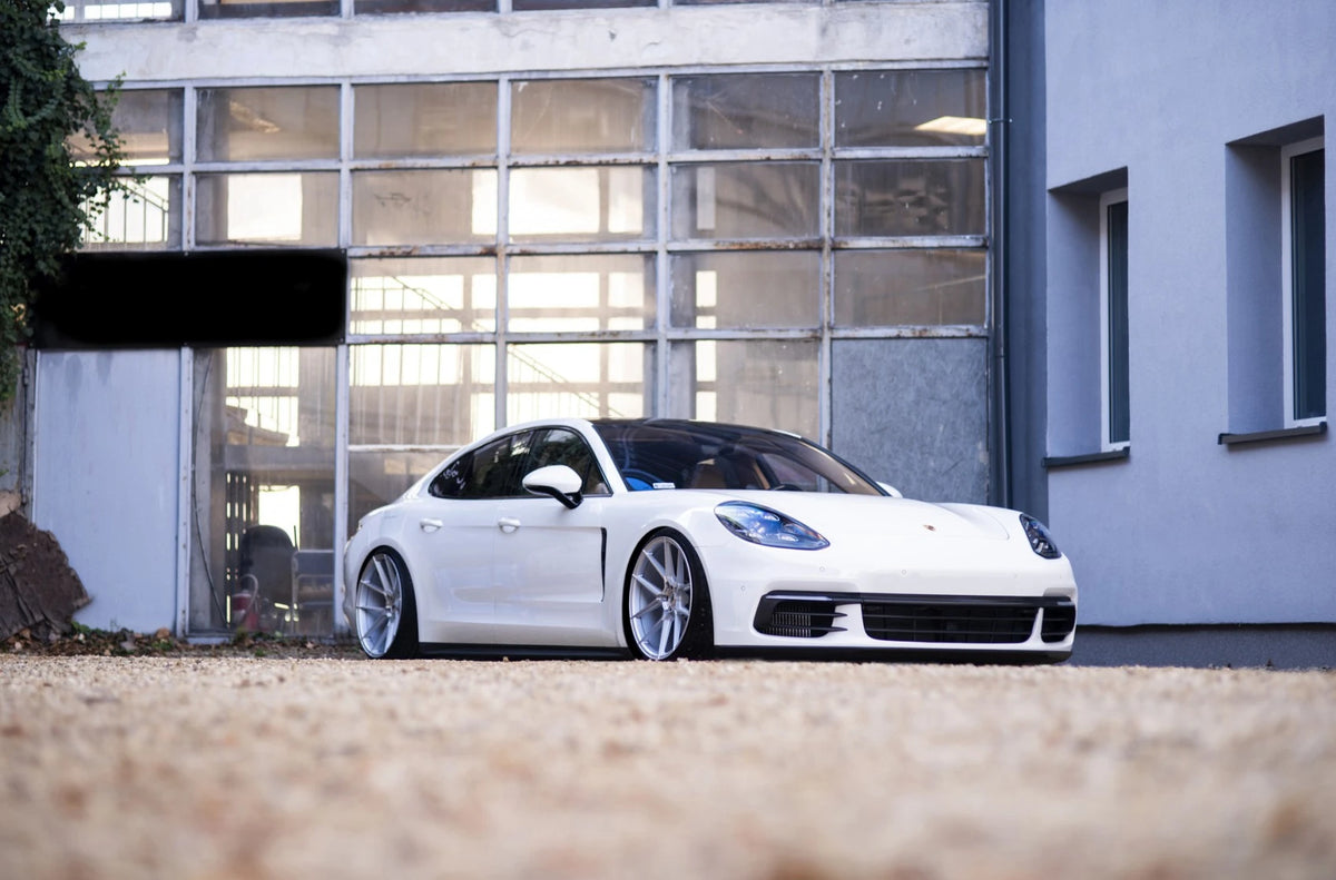 Alu kola Porsche Panamera Japan Racing JR30 Silver Machined Face
