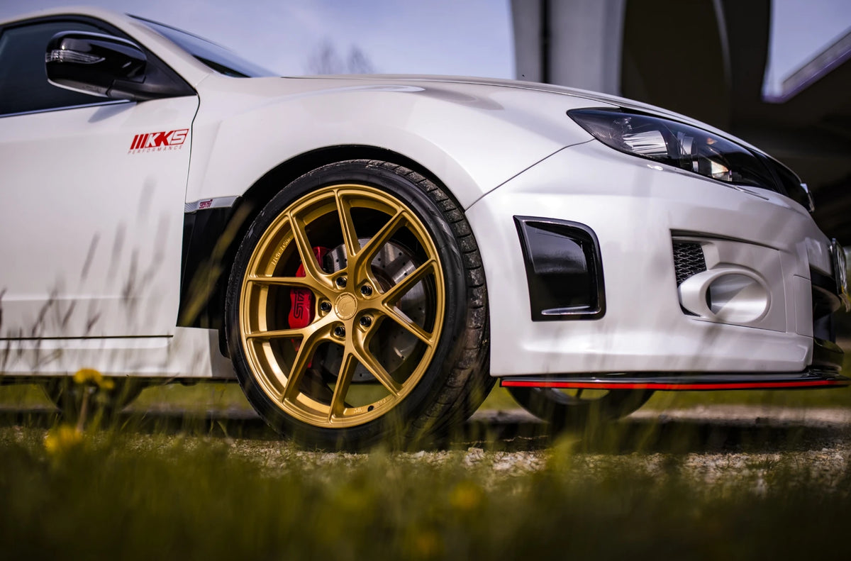 Jantes alu Japan Racing SL-01 9.5x19 5x120 ET40 72.6 Or