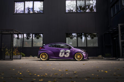 Cerchi in lega Japan Racing SL-02 8x18 5x112 ET35 72.6 Oro