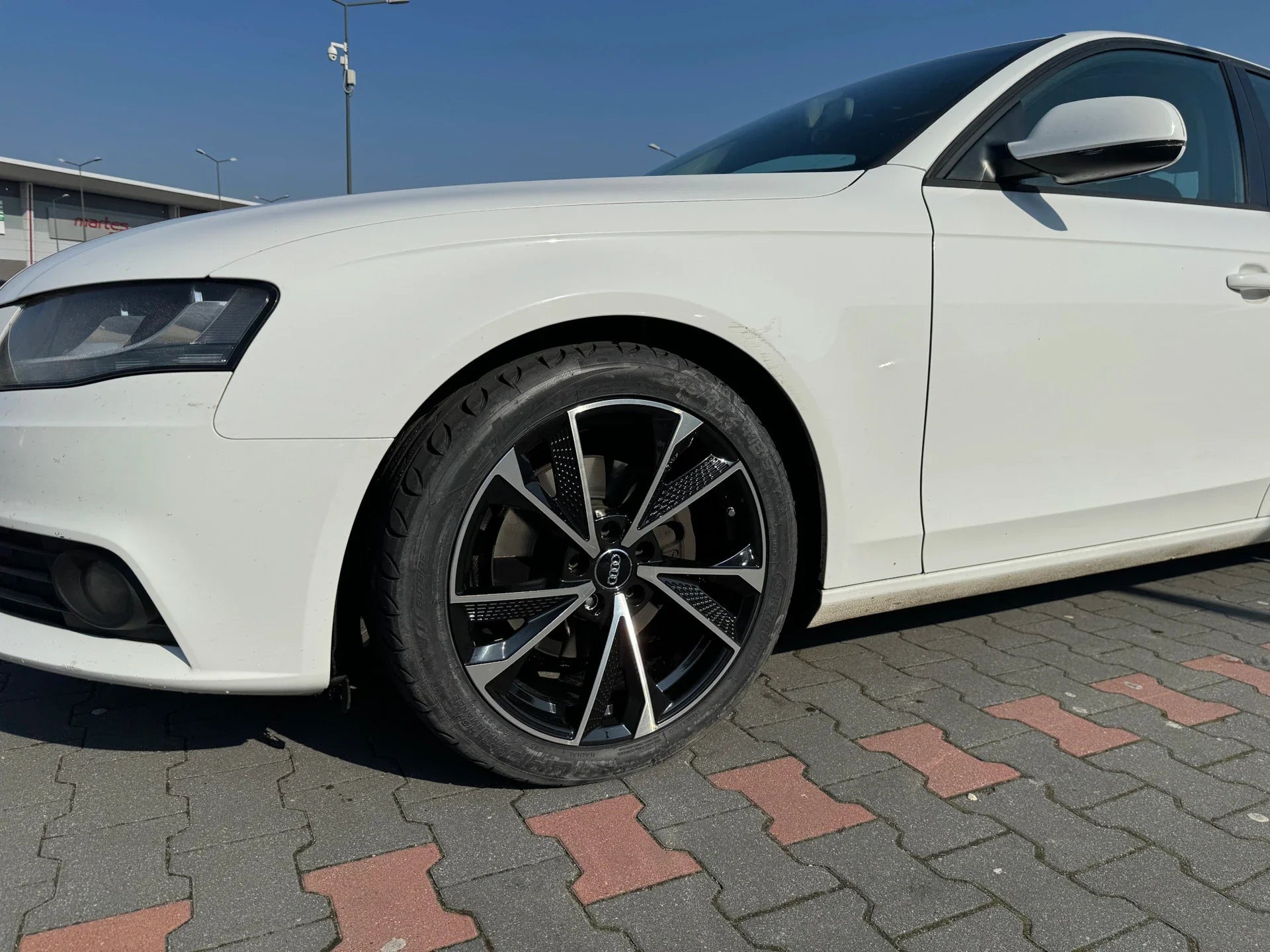Alu kola pro Audi B1566 7.5x17 5x100 ET40 57.1 Black Polished | Wheelsup.cz