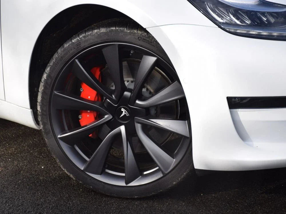 Alu kola pro Tesla B2046 8.5x18 5x114.3 ET35 64.1 Black Half Matt | Wheelsup.cz
