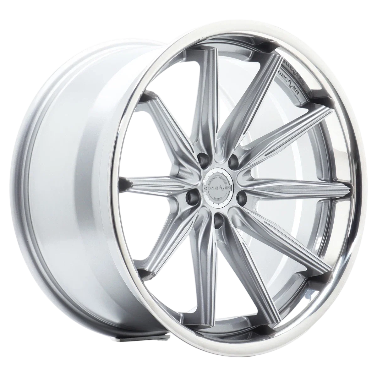 Alu kola Concaver CVR8 21x11 ET11-55 BLANK Brushed Titanium