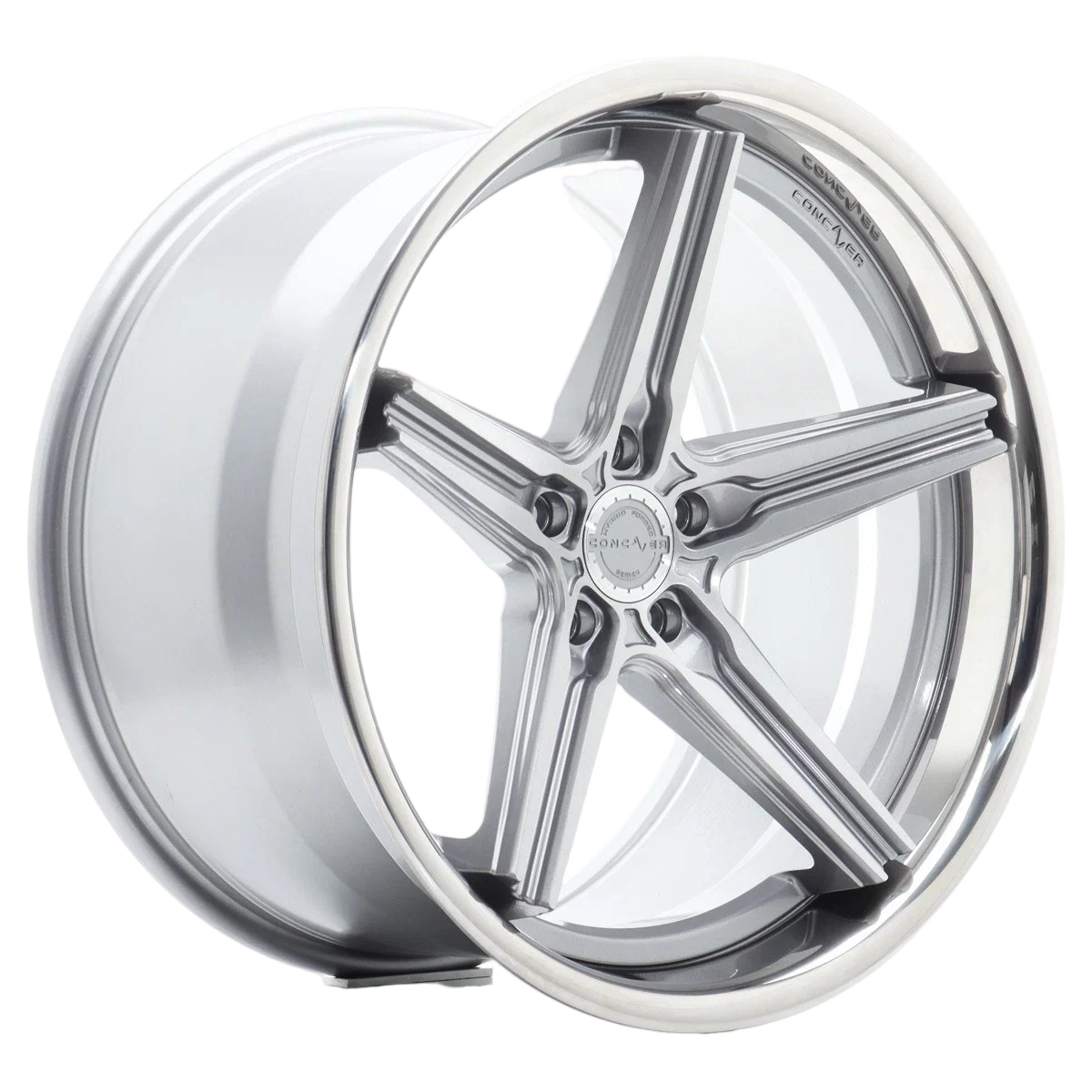 Alu kola Concaver CVR9 21x9 ET10-52 BLANK Brushed Titanium