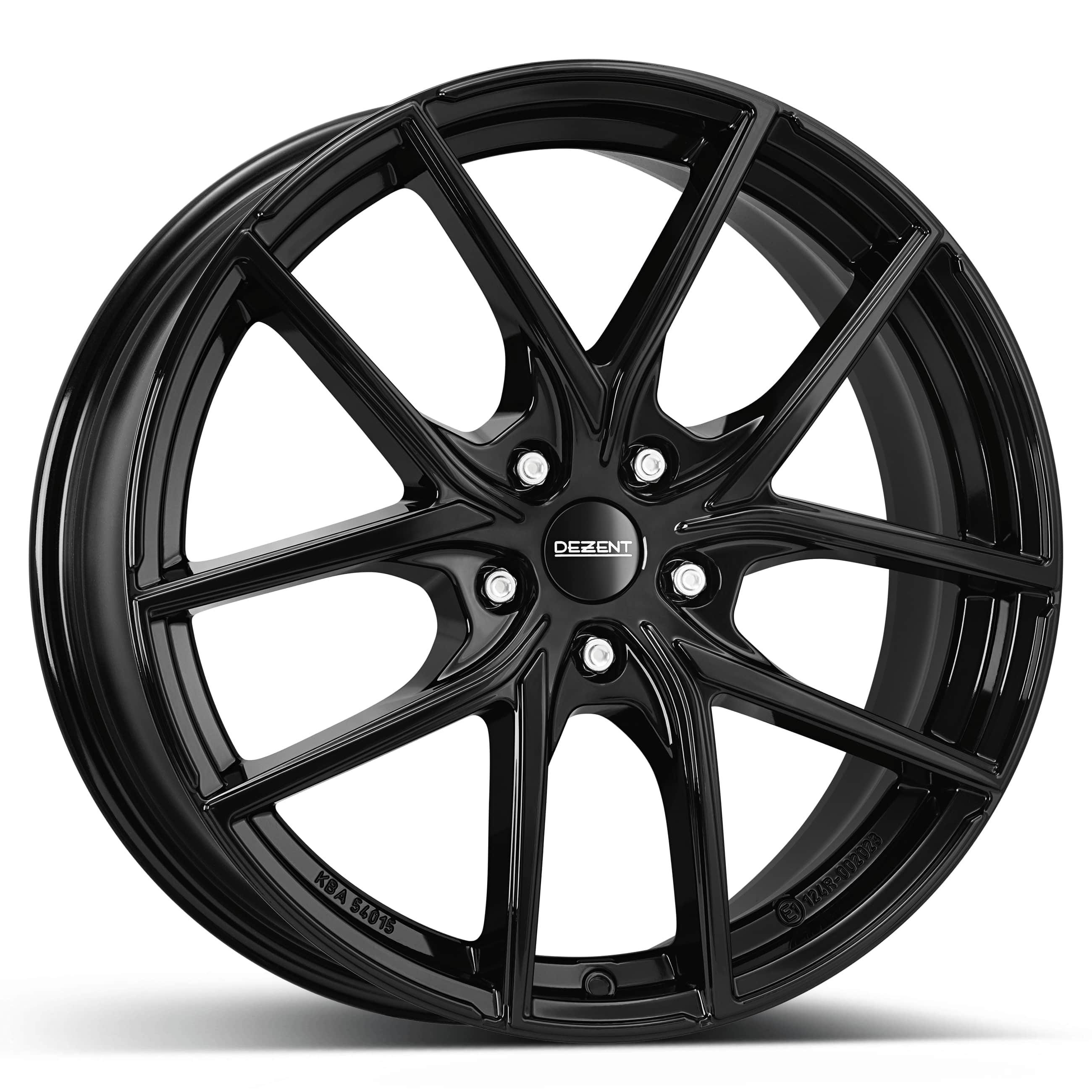 Alu kola DEZENT TO 7x17 5x100 ET51 black-Alu kola-WheelsUp