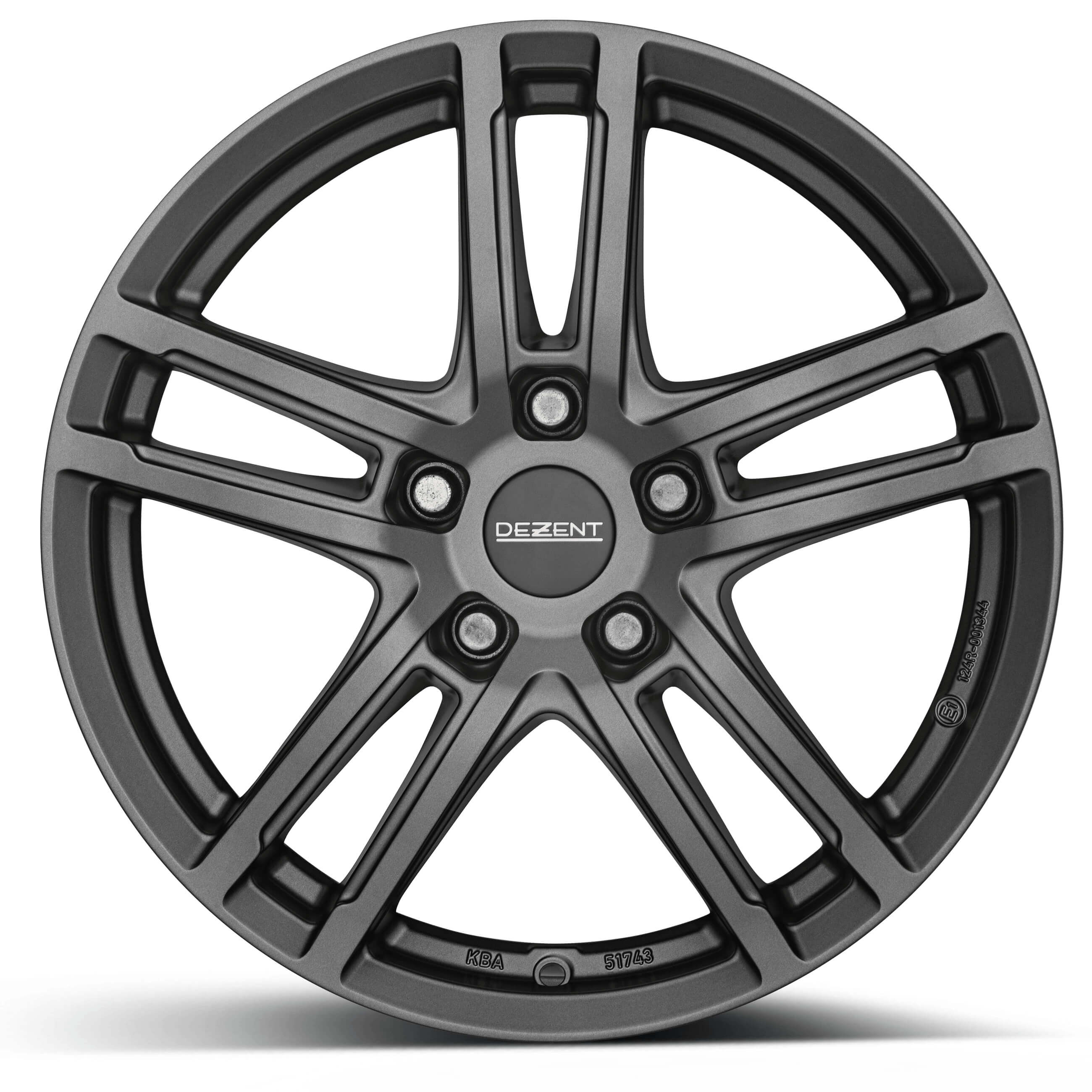 Alu kola DEZENT TZ 7.5x19 5x112 ET51 graphite