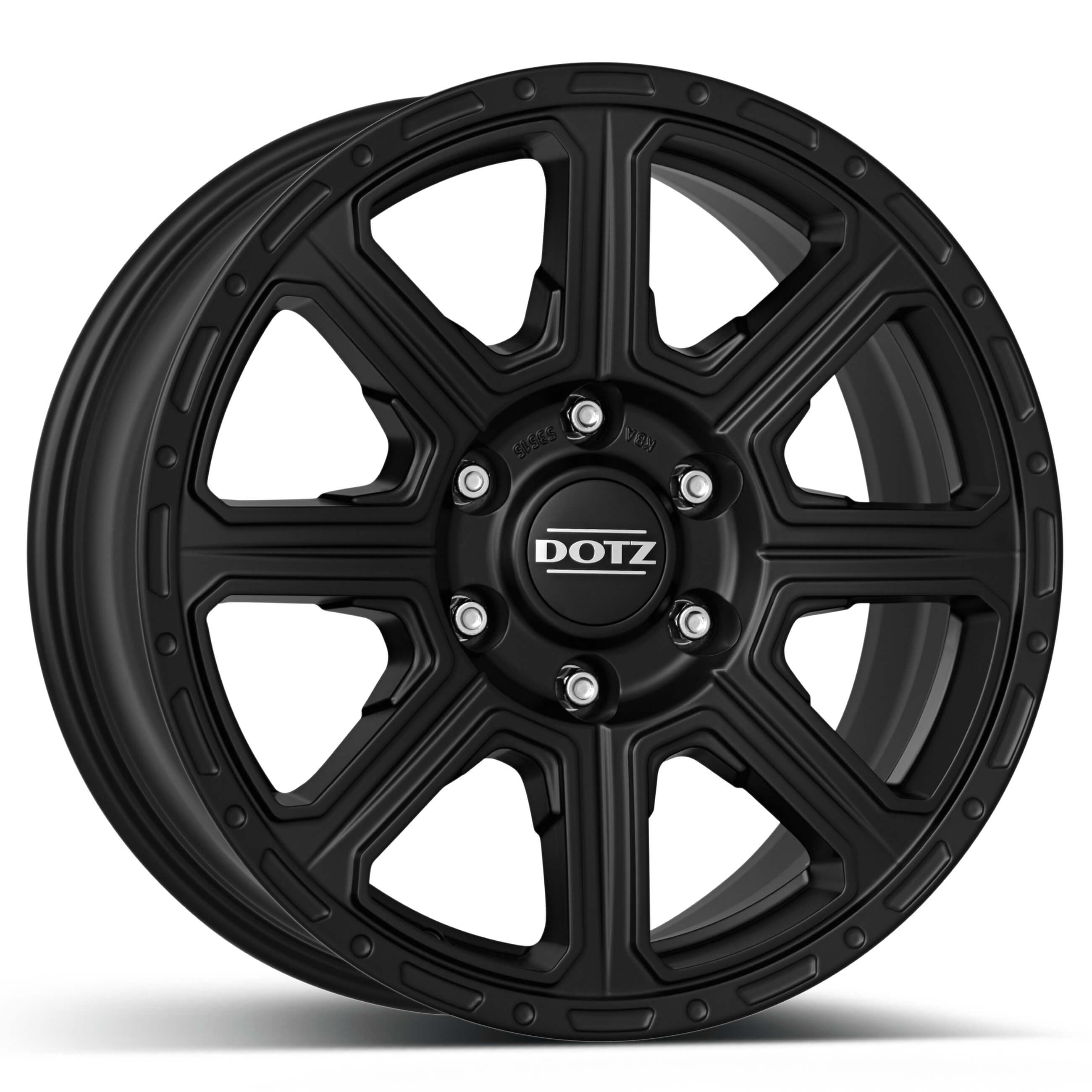 Alu kola DOTZ 4X4 Kalahari 7x16 6x139.7 ET24 black-Alu kola-WheelsUp