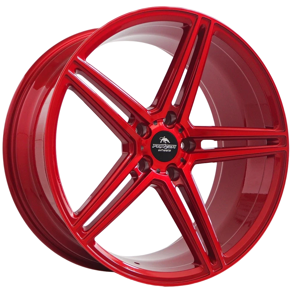 Alu kola Forzza Bosan 9x22 5x112 ET35 66,45 Candy Red